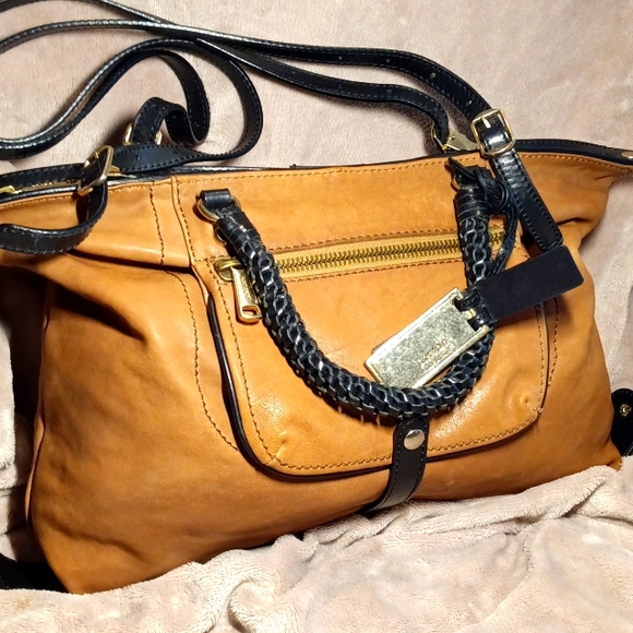Joy Gryson Bags Euc Gryson Italian Leather Convertable Handshoulder